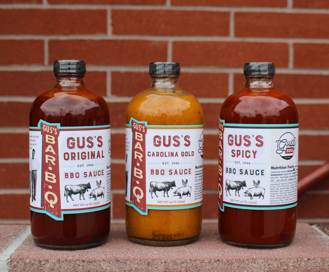 Gus's BBQ Sauce Trio